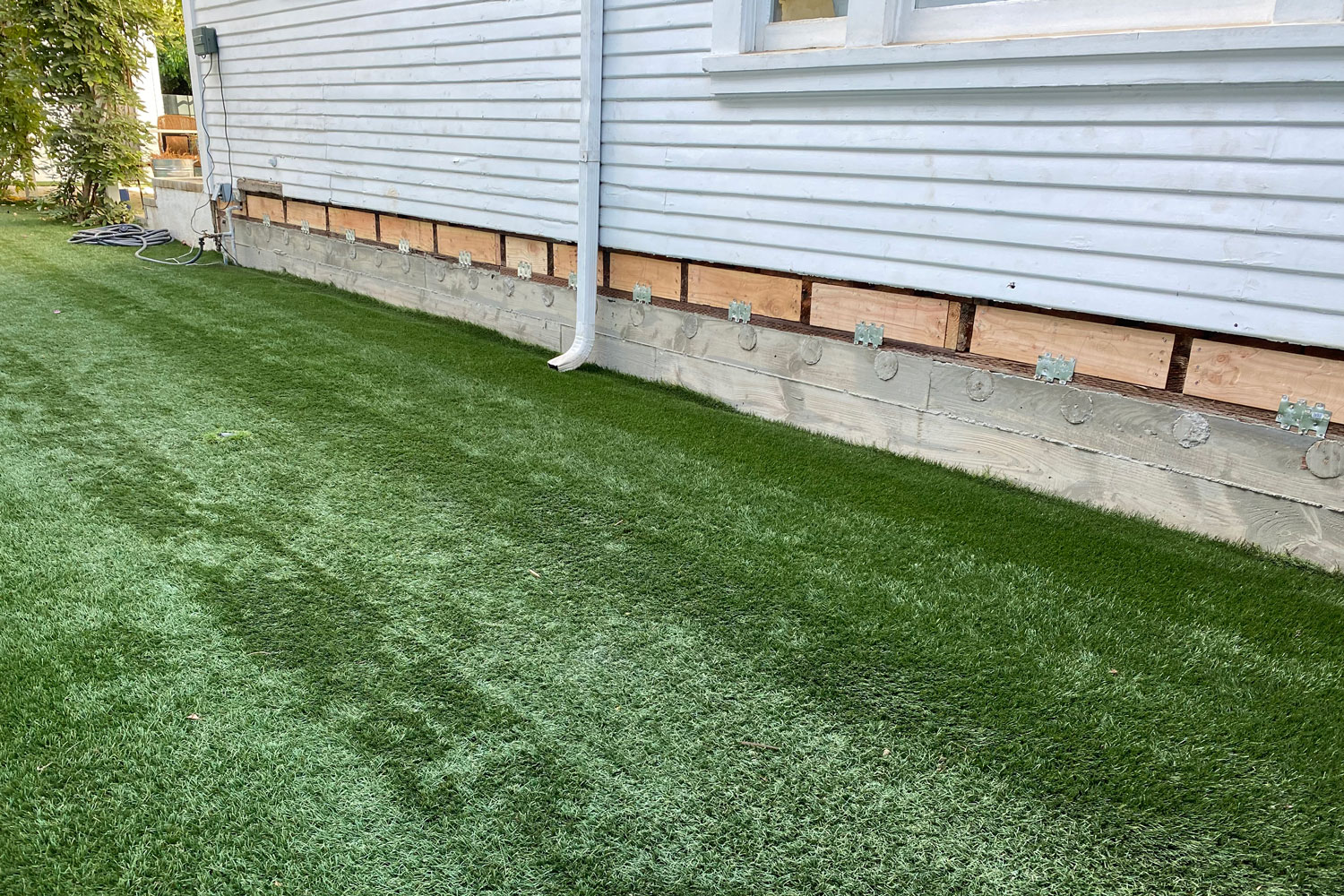 showing a solid foundation after foundation repair in Los Angeles